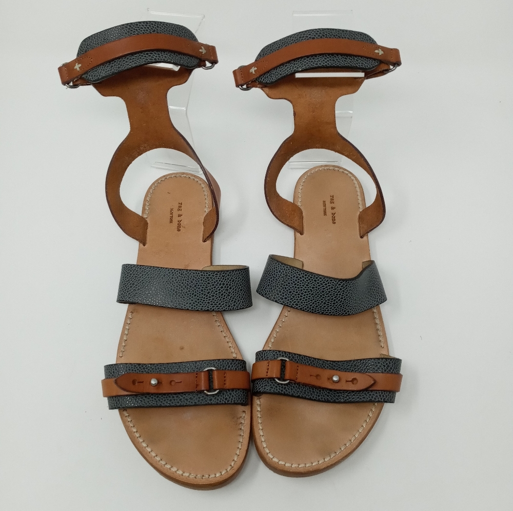 RAG&BONE leather gladiator sandals